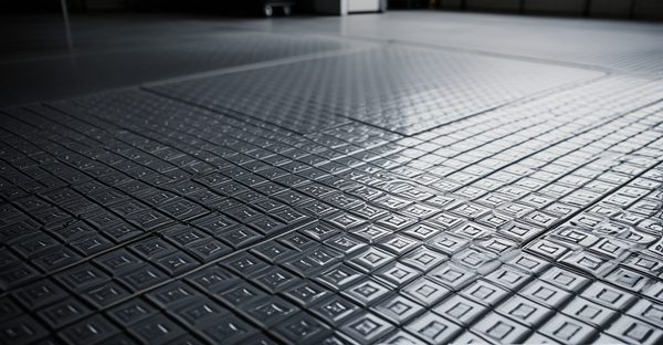 Sol garage : choix de dalles pvc durables et faciles à poser